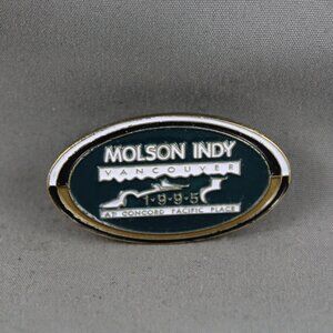 Vintage Indy Car Pin - Molson Indy Vancouver 1995 - Stamped Pin